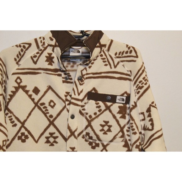 The North Face Printed Gordon Lyons Shacket Geo Print Men's Size Large H14146 - Picture 5 of 16